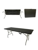 Стол складной Z180BL 180*74*74см, черный (1/1)