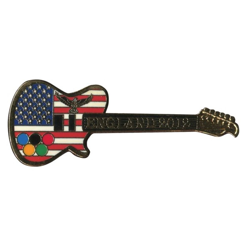 Значок Olympic Games - England 2012 - Guitar