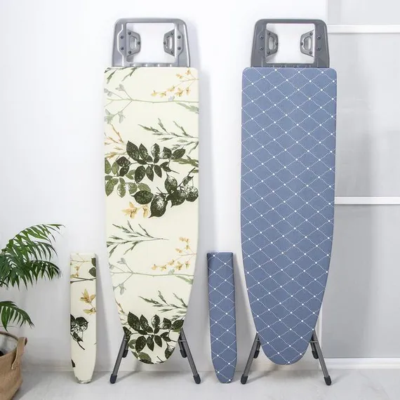 Доска гладильная Nika «Белль Классик 2», 112×34,5 см, два положения высоты 70, 80 см, европодставка, МИКС