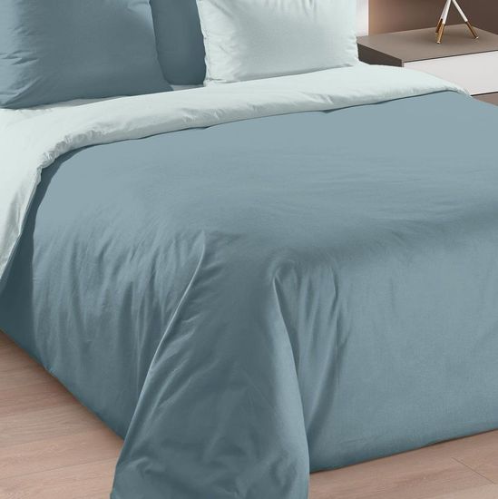 Евро комплект постельного белья Эхинацея зеленая перкаль