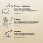 Сухой корм CRAFTIA NATURA для щенков миниатюрных и мелких пород из ягненка с перепелкой 2 кг
