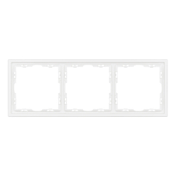 Рамка пластиковая FRM-NOBE-SFPL-3-WH (Arlight, -) 054219