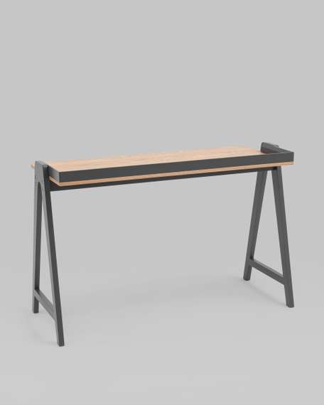 Стол письменный Pyramid 118*53 светлое дерево/серый