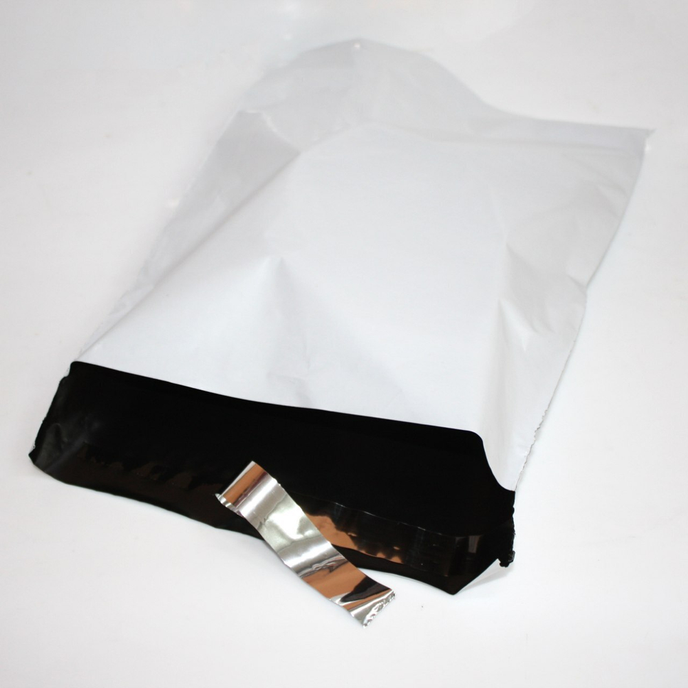 Курьерский упаковочный сейф пакет 500х500 мм, + 40мм клеевой клапан, 50 мкм, 300 шт