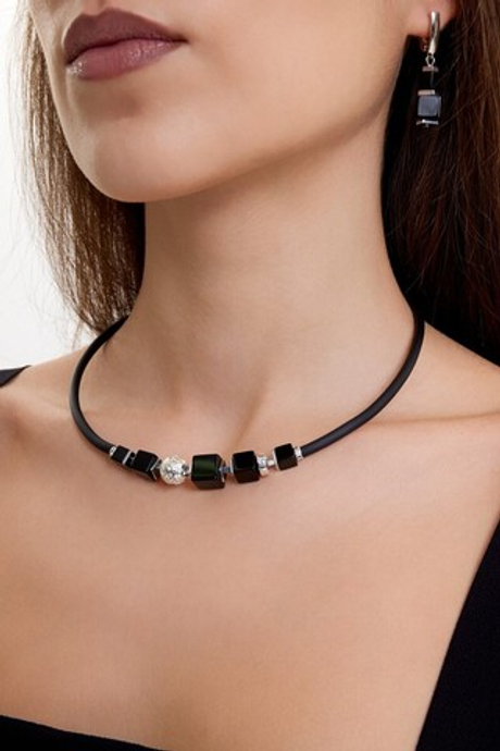 91000198 Колье Роман с камнем