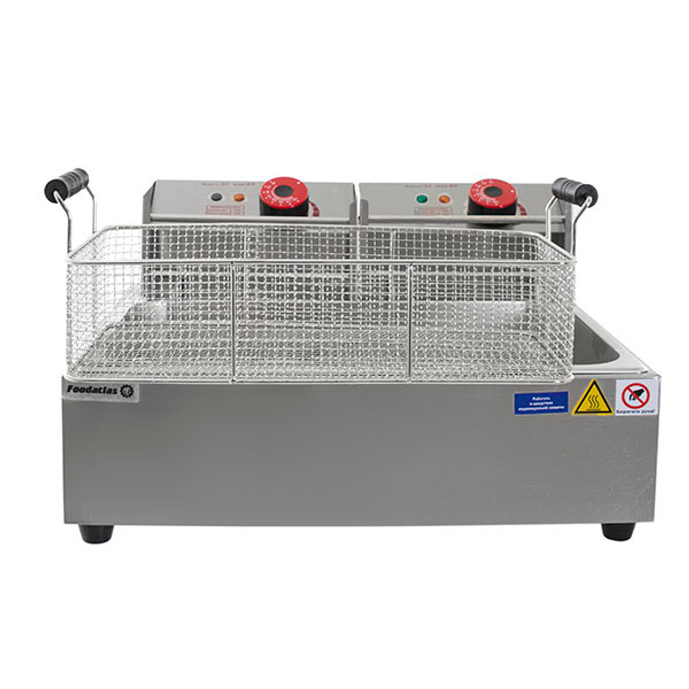 Фритюрница-чебуречница (12л) DF-82Ч Foodatlas Eco