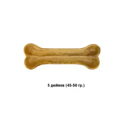 Кость натуральная прессованная 45-50гр лакомства для собак