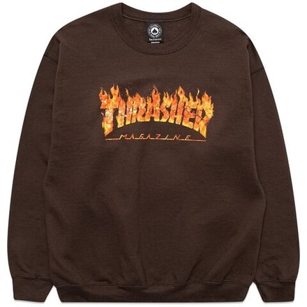 Свитшот Thrasher INFERNO DARK CHOCOLATE