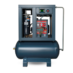 Компрессор винтовой ROSSVIK ВК15А-10-300, 1470л/мин, 10бар, ресивер 300л, 380В/11кВт