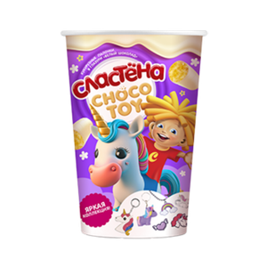 КУКУРУЗНЫЕ ПАЛОЧКИ СЛАСТЁНА CHOCO TOY БЕЛЫЙ ШОКОЛАД ЯРКАЯ КОЛЛЕКЦИЯ 100ГР