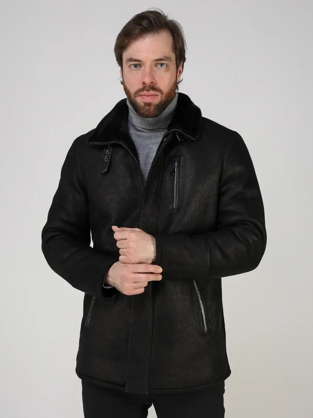 Дубленка зимняя куртка натуральная