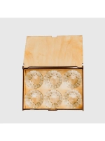 Набор рюмок "Z" 6 штук в подарочной коробке