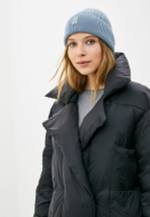 Шапка PARAJUMPERS PLAIN BEANIE 781 серо-голубой