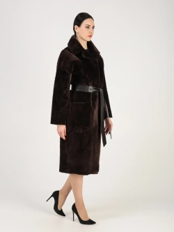 Дубленка зимняя шуба натуральная двухсторонняя оверсайз