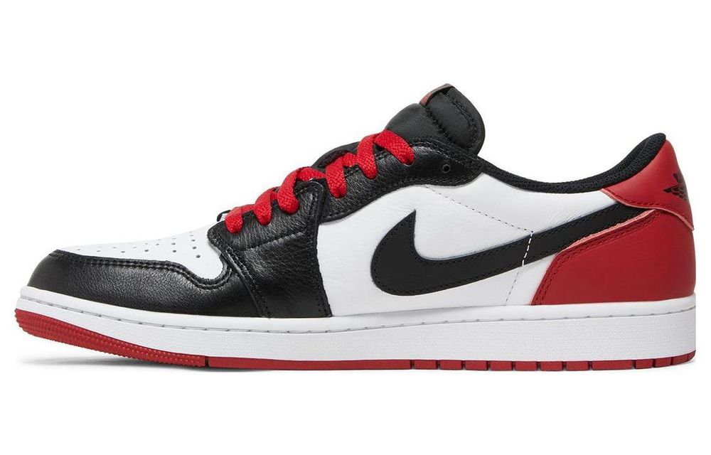 Кроссовки Air Jordan 1 Low Og "Black Toe"