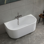 Ванна акриловая Vincea VBT-427-1700, 1700*800*580, цвет белый, щелевой перелив