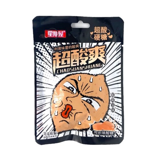 Кислая конфета Sour Candy со вкусом колы, 28 гр. (Китай)