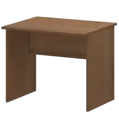Стол с левым и правым кабель каналом А-001.К Орех гварнери 900x730x760 Арго