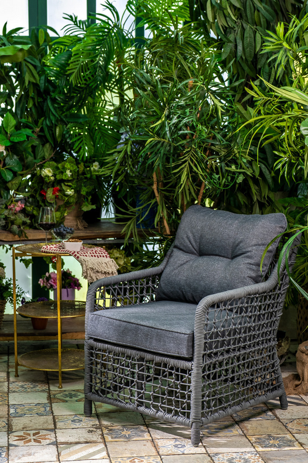 Плетеное кресло LUCCA