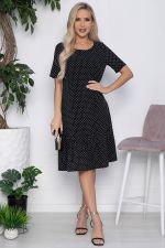 Платье Эжени (черное) П10666 LT Collection