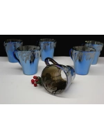 Набор кружек "Лазурит Шишки"