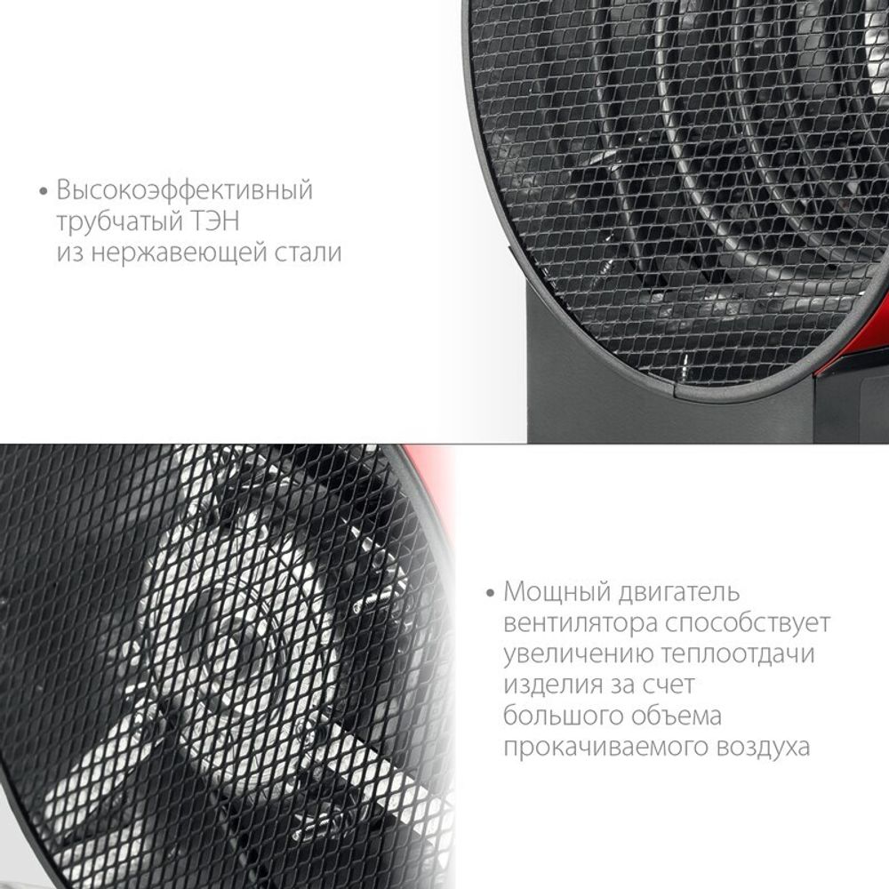 Тепловая пушка электрическая Зубр ТП-5 - [4,8 кВт / 220В]