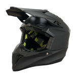 Шлем кроссовый MOTAX матовый черный (G10) L (59-60)