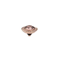 Шарм Qudo Tondo Deluxe Vintage Rose 647155 R/RG цвет розовый, бежевый, золотой
