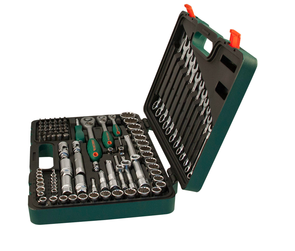 S68H5234111S Набор инструмента универсальный 1/4", 1/2"DR Super Tech, 111 предметов