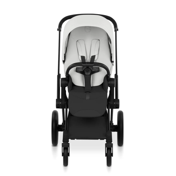 Детская коляска Cybex Priam V Style 2 в 1 Off White на шасси Matt Black
