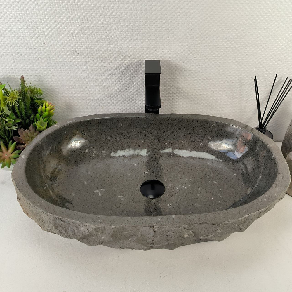 Раковина из андезита Erozy Grey EA-65530 64*41*15 0040