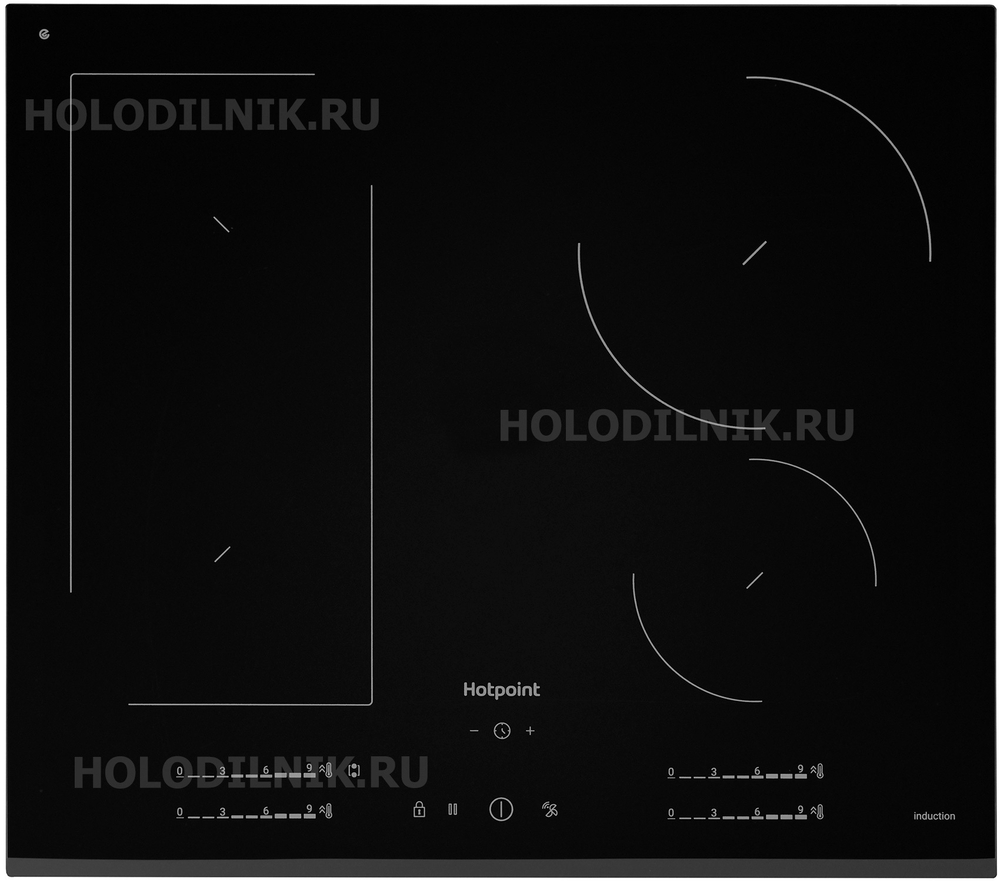 Электрическая варочная панель Hotpoint HS 1560B BF, черная