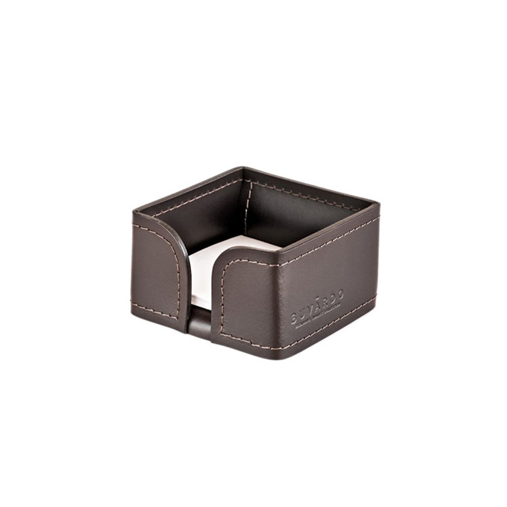 Лоток для блока бумаги из двухслойной кожи Cuoietto 100*100*60 (TBC100-100-60) 14