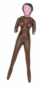 Чернокожая секс-кукла MICHELLE с 3 отверстиями (Цвет: коричневый)