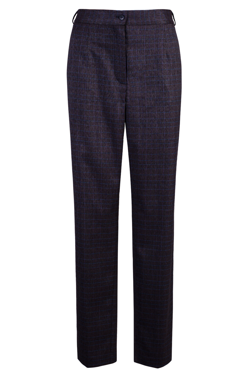 Брюки женские 2757АПВ, клетка #406Клв022757АПВ