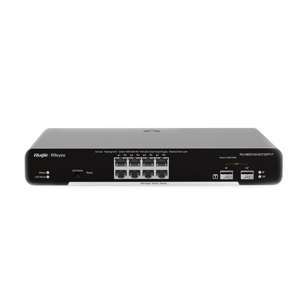 RG-NBS3100-8GT2SFP коммутатор Ruijie Reyee
