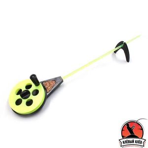 УДОЧКА зимняя "Балалайка" УС-3 (хлыст поликарб.), цв. в ассорт.