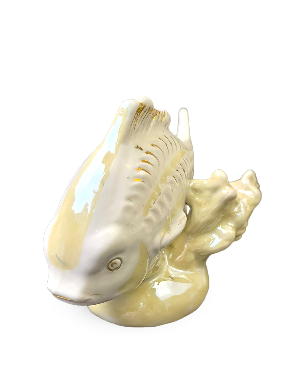 Фарфоровая статуэтка "Рыба - карп" Дулево