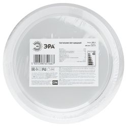 Светильник ЖКХ светодиодный ЭРА SPB-301-0-4K-10 IP40 10Вт 800Лм 4000К 155х155х33 круг накладной | Светильники ЖКХ IP40 и IP44