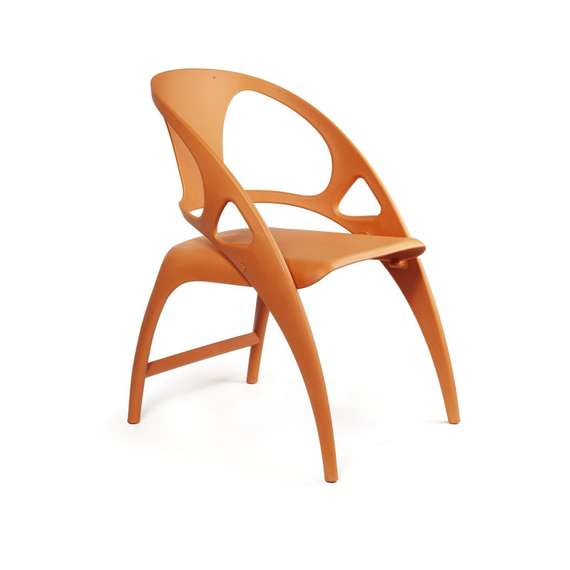 Складной стул Lilu оранжевый