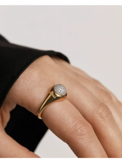 Кольцо Moon Pavé