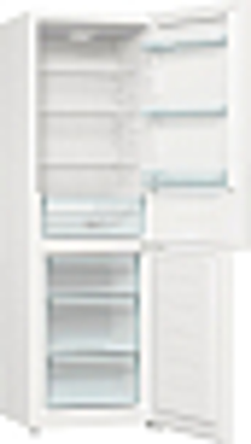 Отдельностоящий двухкамерный холодильник Gorenje RK6191EW4