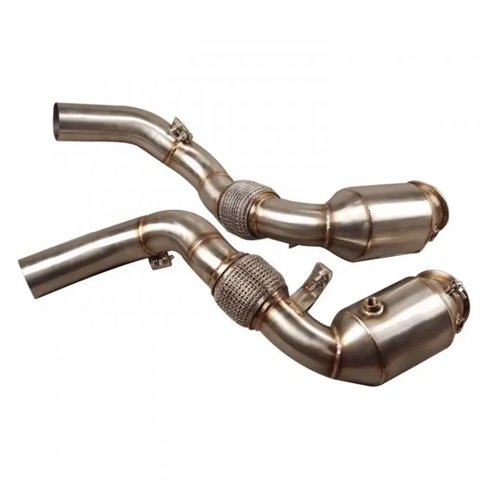 Даунпайп для BMW 750Li 4.0T 2018 БМВ