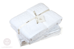 Элитные полотенца махровые Imperio белые от Luxberry Португалия