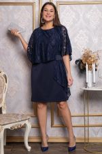 Платье вечернее Звезда (синее) П14868-13М LT Collection