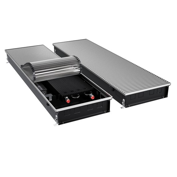 Конвектор внутрипольный Royal Thermo ATRIUM TURBO-110/400/2000-DG-U-NA