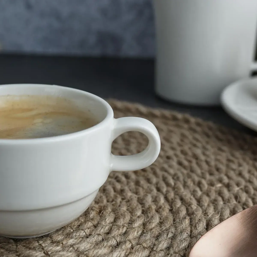 Кофейная чашка 100 мл,штабелируемая,фарфор "NOBLE" серия "Simply Plus"