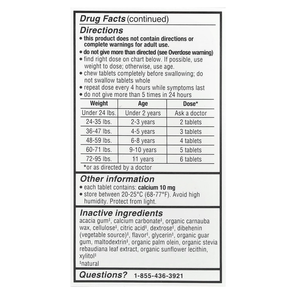 Genexa, Kids 'Pain & Fever, Ages 2-11, Grape, 80 мг, 24 жевательные таблетки