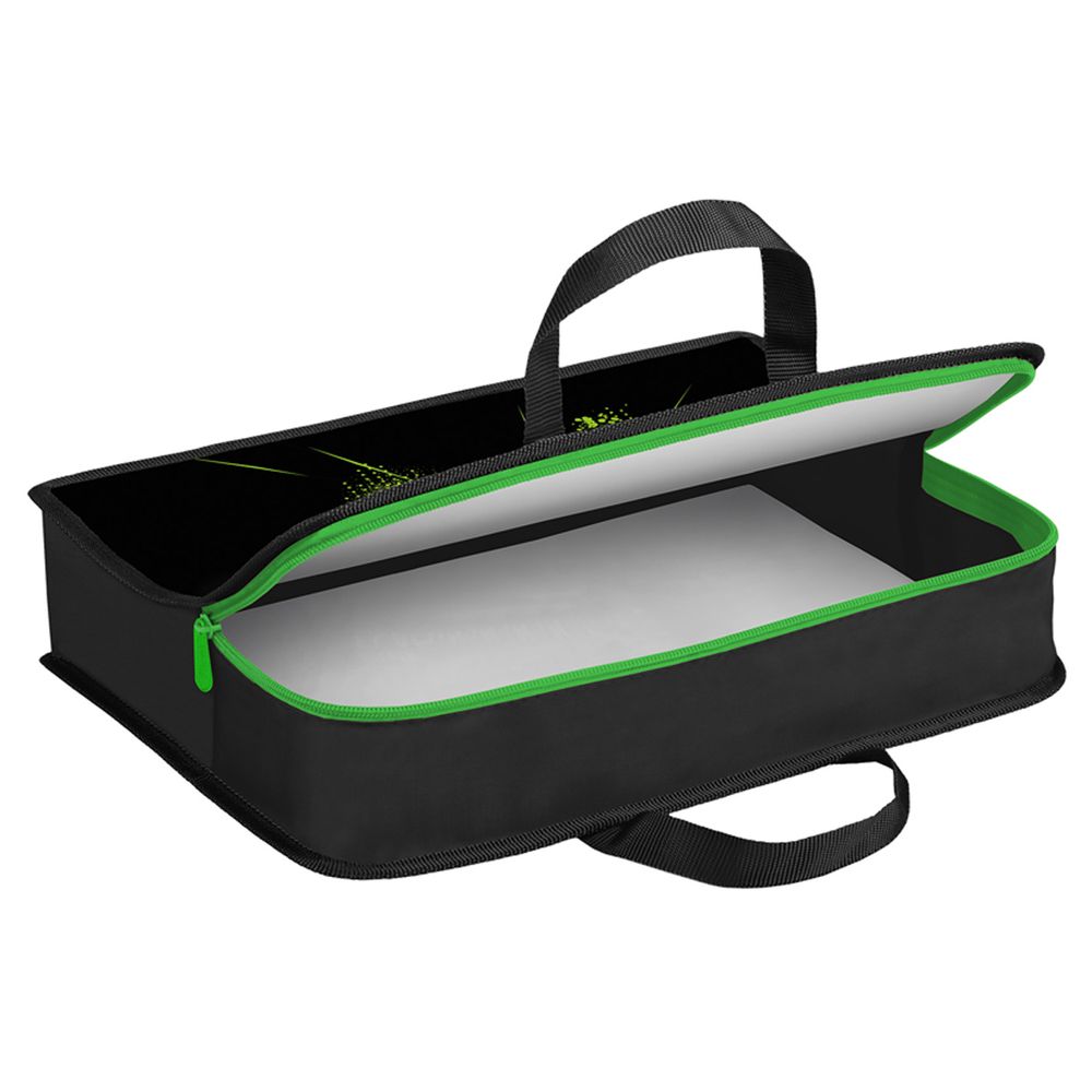 Папка с ручками 1 отделение, А4 Först "Battle", 340*245*75мм, пластик, на молнии