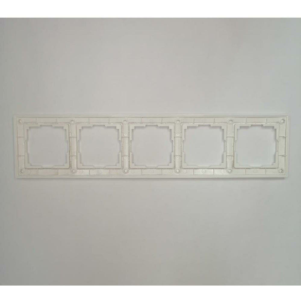 Рамка 5-я Werkel Snabb basic белый